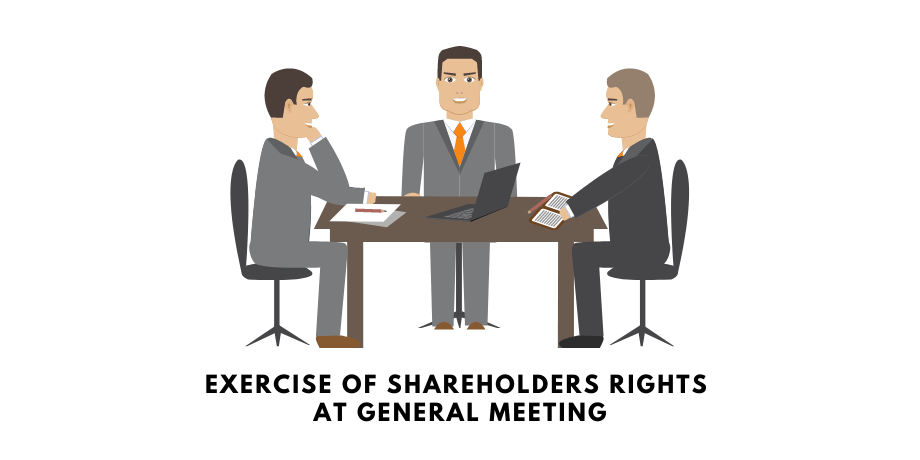 Exercise of Shareholders Rights at General Meeting